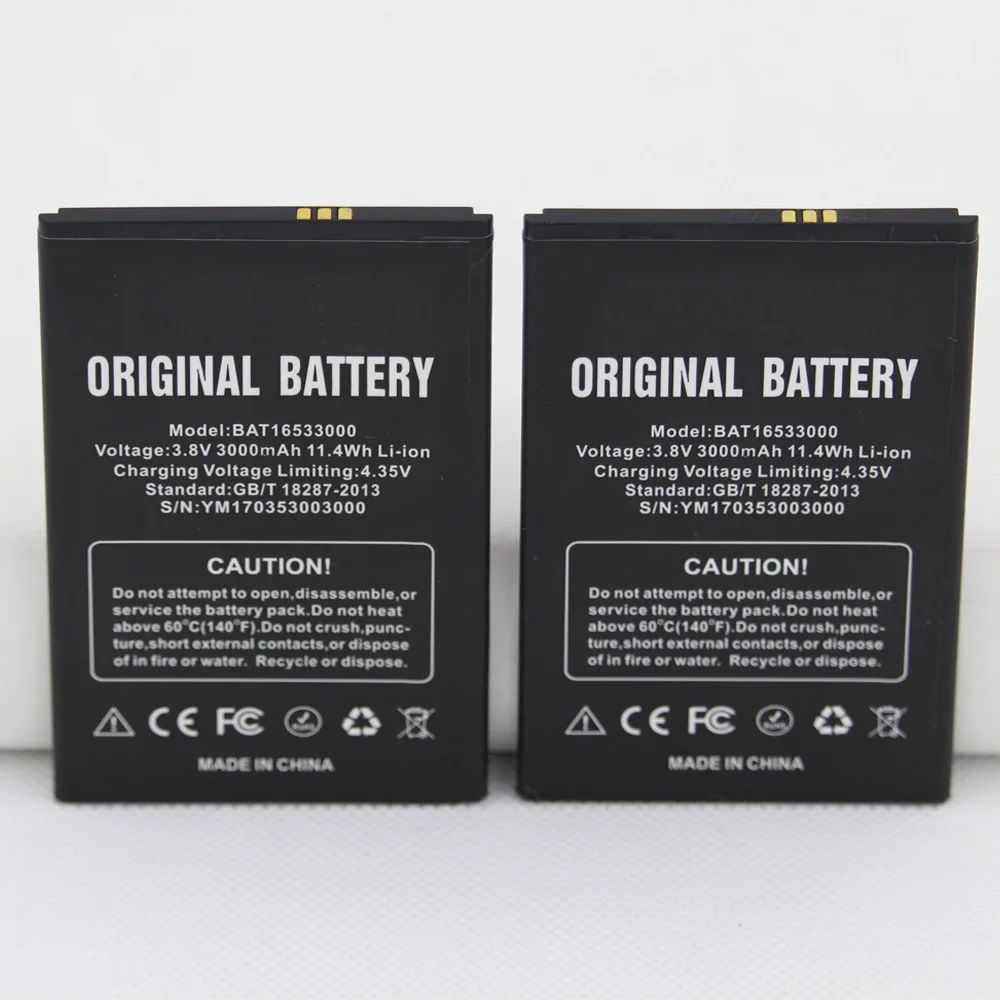 5pcs 10pcs 20pcs 3000mAh replacement Battery BAT16533000 for DOOGEE X9 X9S 5.5inch Phone Batteries
5pcs 10pcs 20pcs 3000mAh replacement Battery BAT16533000 for DOOGEE X9 X9S 5.5inch Phone Batteries