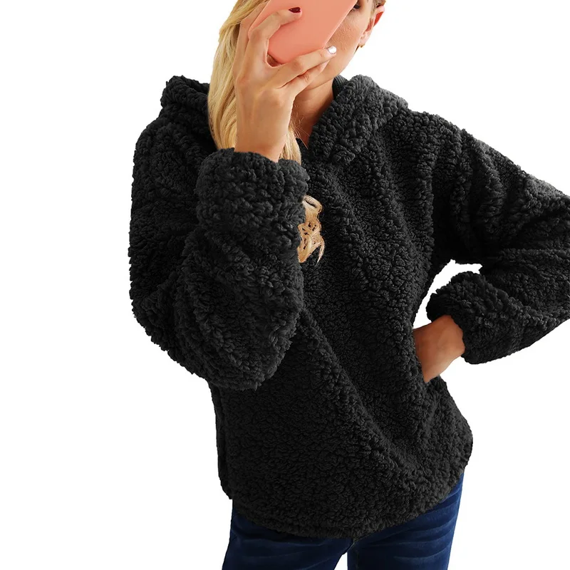 LASPERAL Women Hoodie Long Sleeve Causal Hooded Sweatshirt Winter Autumn Warm Hoodies Sweatshirts 2018 New Brand Plus Size
LASPERAL Women Hoodie Long Sleeve Causal Hooded Sweatshirt Winter Autumn Warm Hoodies Sweatshirts 2018 New Brand Plus Size