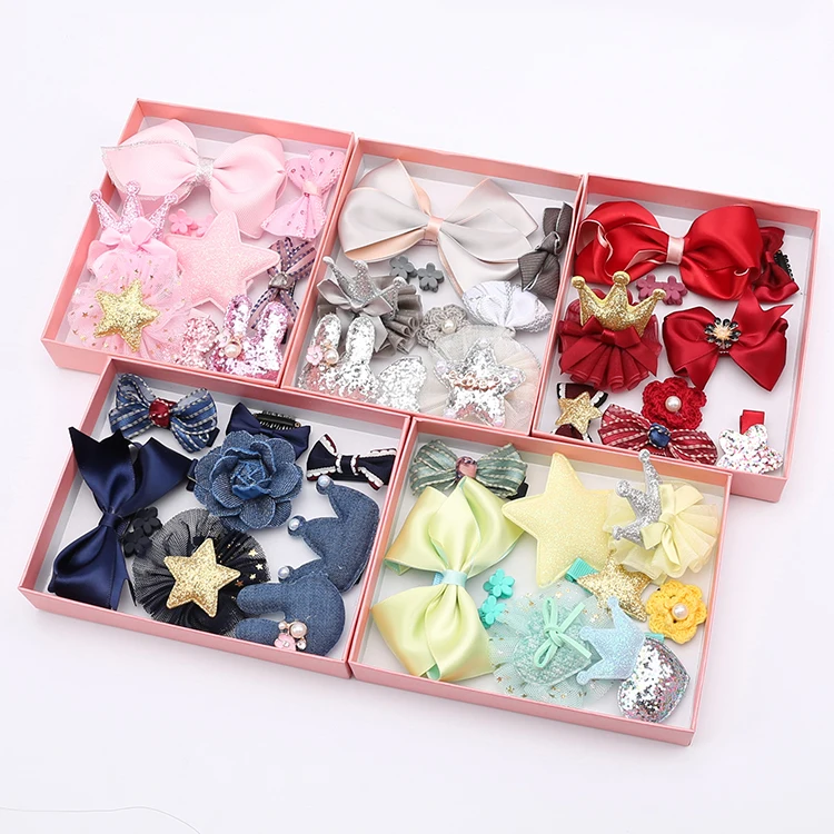 10 pcs/set-2018 Handmade Cute Princess Crown Lovely Bow Knot Hair Clip Barrette Hairgrip Girl Hair Accessories
10 pcs/set-2018 Handmade Cute Princess Crown Lovely Bow Knot Hair Clip Barrette Hairgrip Girl Hair Accessories