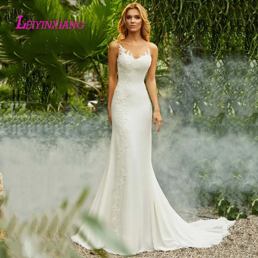 LEIYINXIANG Wedding Dress Vestido De Noiva Sereia Robe Sexy Mermaid Backless Luxury Bride Dress Elegant Appliques Sweetheart
LEIYINXIANG Wedding Dress Vestido De Noiva Sereia Robe Sexy Mermaid Backless Luxury Bride Dress Elegant Appliques Sweetheart