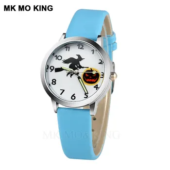 Fashion Brand Cute Magic Witch Cartoon Kids Watch Casual Boy Student Girl Quartz Leather Clock Children's Holiday Gift relogio
Fashion Brand Cute Magic Witch Cartoon Kids Watch Casual Boy Student Girl Quartz Leather Clock Children's Holiday Gift relogio