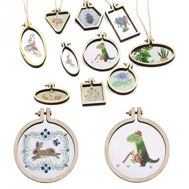 Mini/Large Wooden Cross Stitch Hoop Ring Embroidery Circle Sewing Kit Frame Craft Set Wooden Frame 2 Chip Screw 2 Screw Nut
Mini/Large Wooden Cross Stitch Hoop Ring Embroidery Circle Sewing Kit Frame Craft Set Wooden Frame 2 Chip Screw 2 Screw Nut
