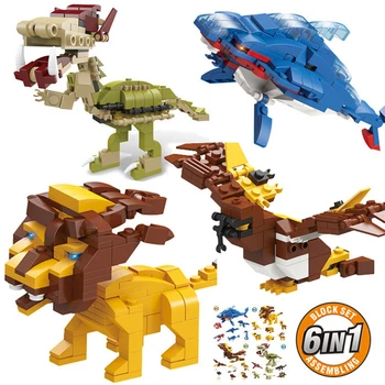 6In1 Submarine Series Assembling Building Blocks Children's Educational Diy Creative Assembling Small Particles Dinosaur Blocks
6In1 Submarine Series Assembling Building Blocks Children's Educational Diy Creative Assembling Small Particles Dinosaur Blocks