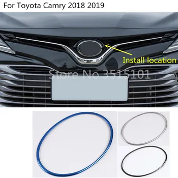 Car Stainless Steel Trim Front Sign Decorative Mark Grid Grill Grille Around 1pcs For Toyota New Camry XV70 2017 2018 2019 2020
Car Stainless Steel Trim Front Sign Decorative Mark Grid Grill Grille Around 1pcs For Toyota New Camry XV70 2017 2018 2019 2020