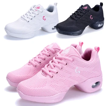 Women Dance Shoes Air Cushion Sneaker Black Breathable Soft Outsole Lady Jazz Hip Hop Shoes High Quality Ballet Jazz Dance Shoes
Women Dance Shoes Air Cushion Sneaker Black Breathable Soft Outsole Lady Jazz Hip Hop Shoes High Quality Ballet Jazz Dance Shoes