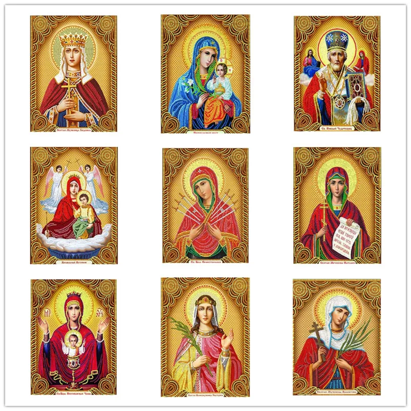 kexinzu DIY Diamond Painting Religion Icon Display Rhinestones Full Square Diamond Embroidery Cross Stitch Mosaic Home Decor
kexinzu DIY Diamond Painting Religion Icon Display Rhinestones Full Square Diamond Embroidery Cross Stitch Mosaic Home Decor