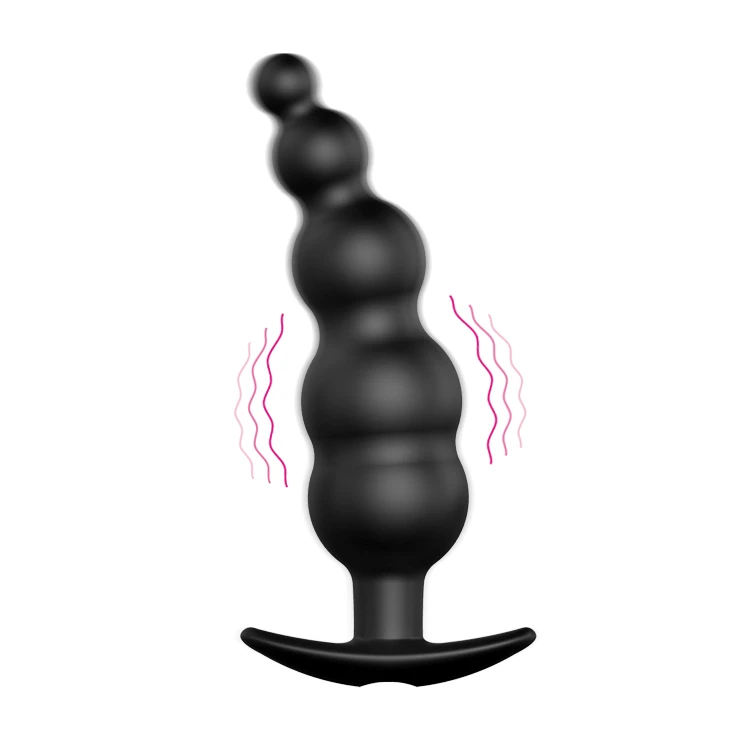 Silicone Anal Plug Sex Toys 12-function Vibrations Anal Bead Waterproof Anal Vibrator Sex Product for Man 21 Silicone Anal Plug Sex Toys 12-function Vibrations Anal Bead Waterproof Anal Vibrator Sex Product for Man 21