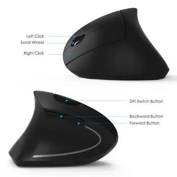 6D 2.4G Wireless Mouse Ergonomic Vertical Mouse Left hand Optical 1600DPI Gaming Mic l0716 #3
6D 2.4G Wireless Mouse Ergonomic Vertical Mouse Left hand Optical 1600DPI Gaming Mic l0716 #3