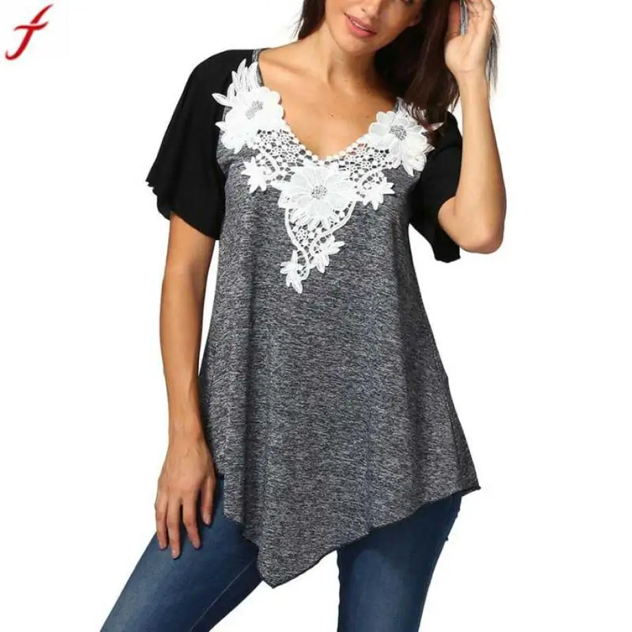 5XL Plus Size Women Hollow Out Blouse 2019 Women Ladies Sexy V Neck Short Sleeve Tunic Shirt Casual Tops blusas de mujer moda
5XL Plus Size Women Hollow Out Blouse 2019 Women Ladies Sexy V Neck Short Sleeve Tunic Shirt Casual Tops blusas de mujer moda