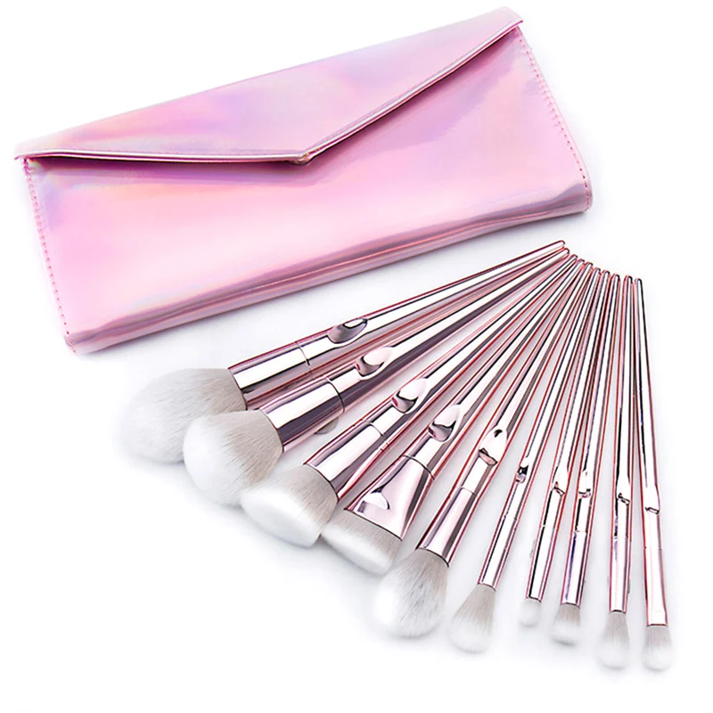 10pcs Makeup Brushes Set Pincel Maquiagem Pink Powder Eyelashes Eyeshadow Brushes Pinceau Poudre Pinsel Set with Cosmetic Bag
10pcs Makeup Brushes Set Pincel Maquiagem Pink Powder Eyelashes Eyeshadow Brushes Pinceau Poudre Pinsel Set with Cosmetic Bag
