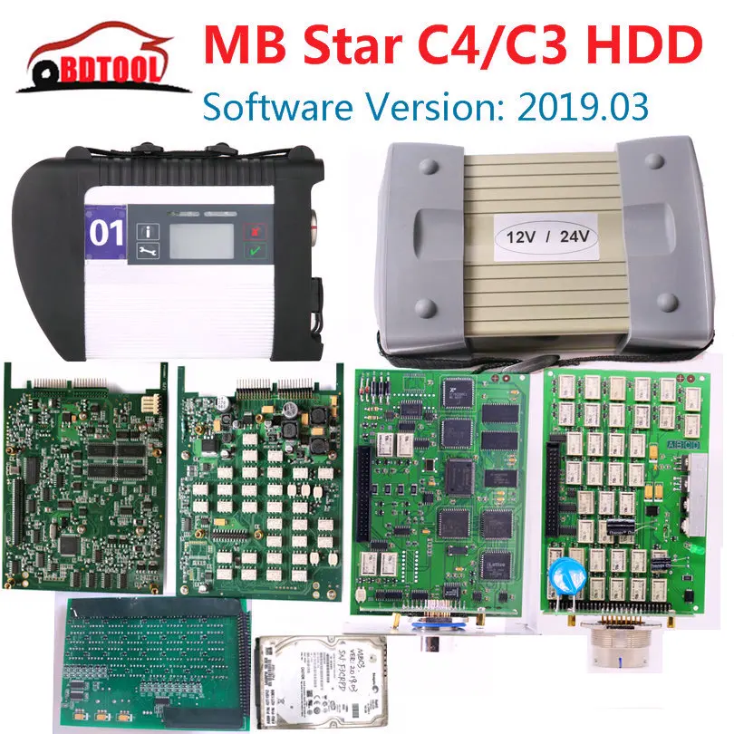 MB Star C3 / C4 SD Connect mb c3 supports 12V and 24V car and truck with NEC relay automatic diagnostic scanner and MB star HDD
MB Star C3 / C4 SD Connect mb c3 supports 12V and 24V car and truck with NEC relay automatic diagnostic scanner and MB star HDD