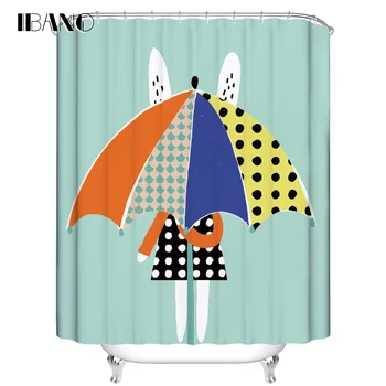 IBANO Cartoon Rabbit Shower Curtain Customized Bath Curtain Waterproof Polyester Fabric Shower Curtain For The Bathroom
IBANO Cartoon Rabbit Shower Curtain Customized Bath Curtain Waterproof Polyester Fabric Shower Curtain For The Bathroom