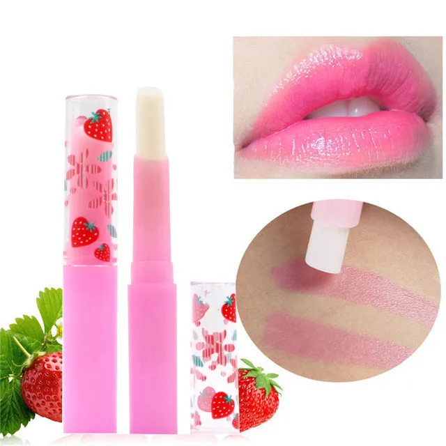 JHXY 1PC Sweet Strawberry Lip Balm Magic Temperature Changing Color Moisturizer pink Lips Balm Makeup Moisturizer Lipbalm TSLM2
JHXY 1PC Sweet Strawberry Lip Balm Magic Temperature Changing Color Moisturizer pink Lips Balm Makeup Moisturizer Lipbalm TSLM2