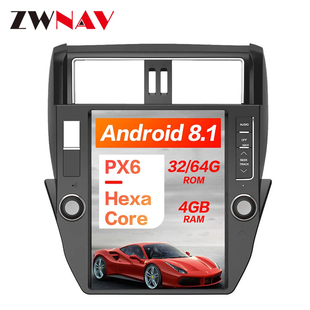Android 8 Tesla style Car No DVD Player GPS Navigation For TOYOTA Land Cruiser Prado 150 2010-2013 headunit multimedia radio IPS
Android 8 Tesla style Car No DVD Player GPS Navigation For TOYOTA Land Cruiser Prado 150 2010-2013 headunit multimedia radio IPS