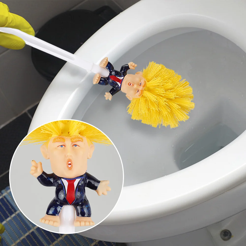 1 PCS Donald Trump Toilet Brush Doll & Donald Trump Toilet Paper Novelty Collectibles Hair Brush Cleaning
1 PCS Donald Trump Toilet Brush Doll & Donald Trump Toilet Paper Novelty Collectibles Hair Brush Cleaning