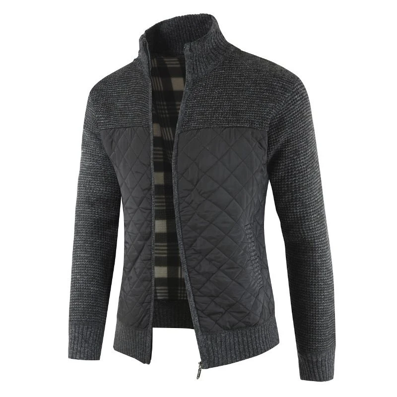 2019 New Casual Sweater fall Loose fashion Jacket with Thicker Knitted Colorblock Cardigan Knit clothes drop ship top coat
2019 New Casual Sweater fall Loose fashion Jacket with Thicker Knitted Colorblock Cardigan Knit clothes drop ship top coat