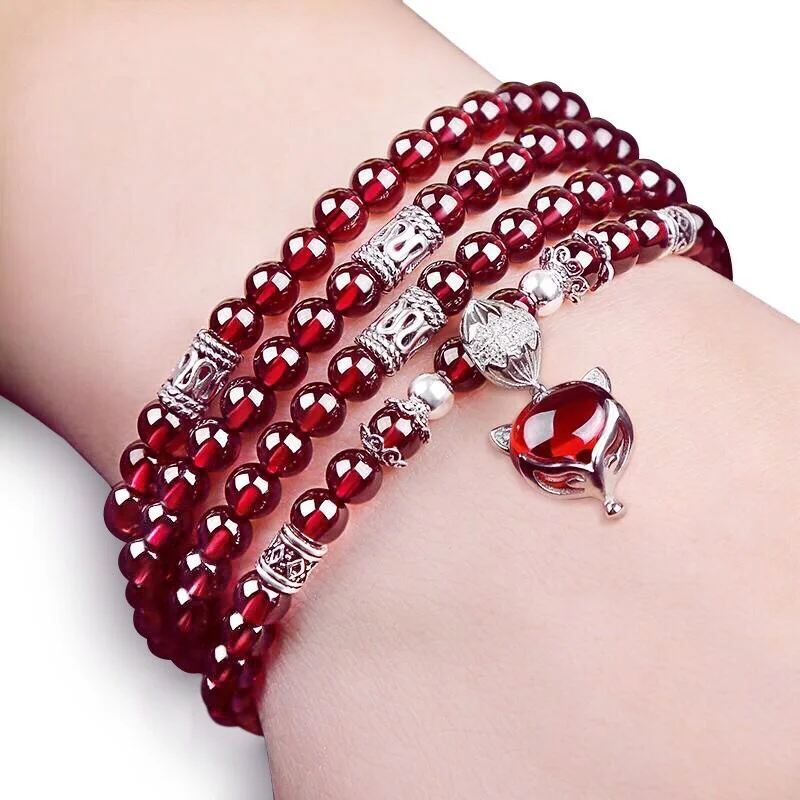 New Multilayer Synthetic Garnet Tibetan Silver Bracelet Girlfriends Gift Luck Beads Bracelet Jewelry Charm Bracelets
New Multilayer Synthetic Garnet Tibetan Silver Bracelet Girlfriends Gift Luck Beads Bracelet Jewelry Charm Bracelets