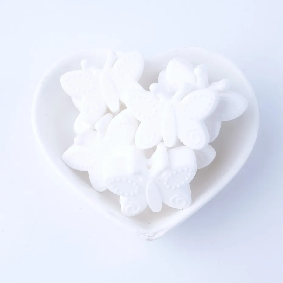 Bite Bites Silicone Butterfly 5pc Small Beads For Teething Holes DIY Beads 3cm Butterfly BPA Free Silicone Beads Baby Teether
Bite Bites Silicone Butterfly 5pc Small Beads For Teething Holes DIY Beads 3cm Butterfly BPA Free Silicone Beads Baby Teether