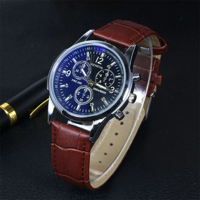 Leather belt foreign trade elite couple table men and women Korean version popular Blu-ray boutique luminous business watch
Leather belt foreign trade elite couple table men and women Korean version popular Blu-ray boutique luminous business watch