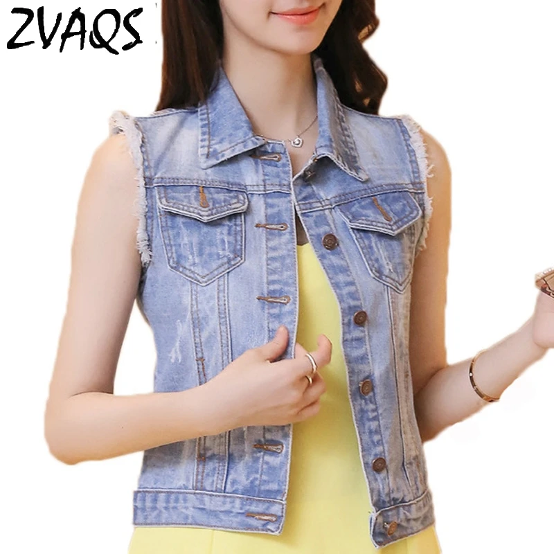 2018 New Women Jeans Colete Windproof Sleeveless Denim Waistcoat Fashion Vintage Cardigan Casual Vest Plus Size S-5XL YM155
2018 New Women Jeans Colete Windproof Sleeveless Denim Waistcoat Fashion Vintage Cardigan Casual Vest Plus Size S-5XL YM155