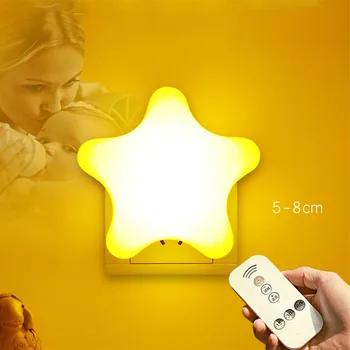 10 Levels Adjustale Infrared Remote Control Turn Off On Time Eye Protection LED Night Light Plug-in Feeding Bedroom Lamp
10 Levels Adjustale Infrared Remote Control Turn Off On Time Eye Protection LED Night Light Plug-in Feeding Bedroom Lamp