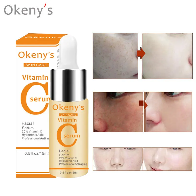 1 Pcs Vitamin C Essence Skin Care Whitening Moisturizing Brighten Anti-aging Remover Spots SSwell
1 Pcs Vitamin C Essence Skin Care Whitening Moisturizing Brighten Anti-aging Remover Spots SSwell