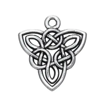 10pcs Charms Religious Triquetra Knot 19.5x22mm Antique Silver Color Pendant Religious Triquetra Knot Charms For Jewelry Making 
10pcs Charms Religious Triquetra Knot 19.5x22mm Antique Silver Color Pendant Religious Triquetra Knot Charms For Jewelry Making