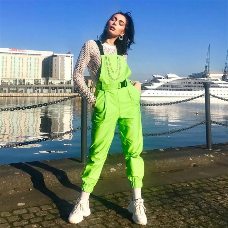 Women Jumpsuit Lady Tooling Rompers womens Jumpsuit Women Sleeveless Jumpsuit Casual Chain decoration Pants streetwear Clothes
Women Jumpsuit Lady Tooling Rompers womens Jumpsuit Women Sleeveless Jumpsuit Casual Chain decoration Pants streetwear Clothes