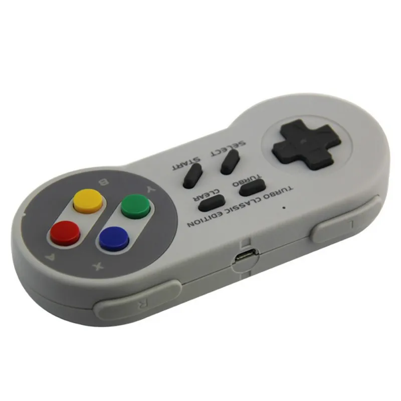 

Bluetooth Wireless Gamepad 2.4G Classic Game Handle Supporting For Nes For Snes For Wii