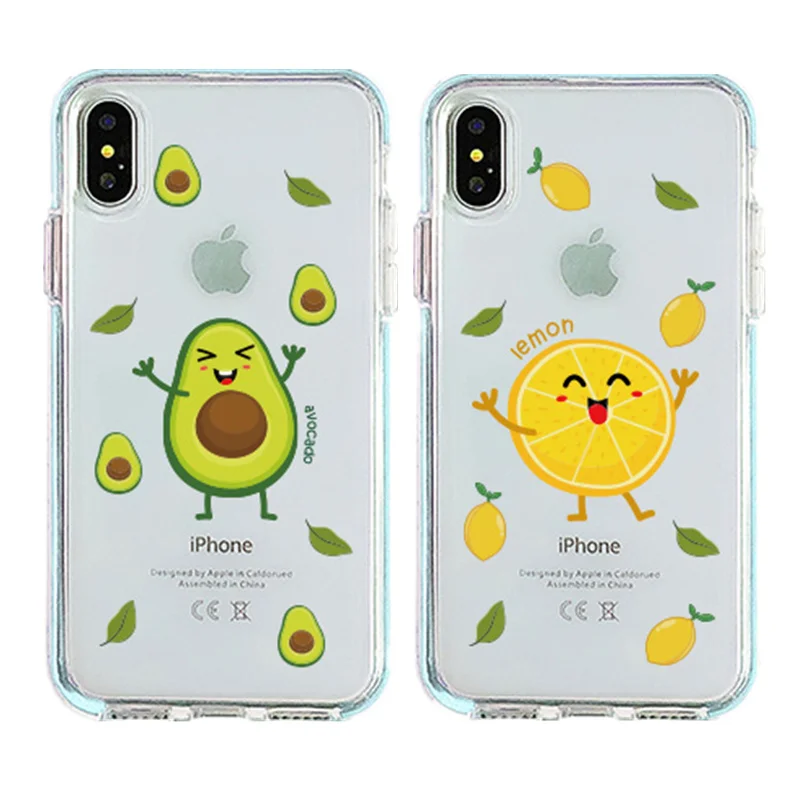Color edge transparent soft phone Case For iphone x XS MAX XR Shockproof Funny fruit shell For iphone 6 6S 7 8 plus TPU Cases
Color edge transparent soft phone Case For iphone x XS MAX XR Shockproof Funny fruit shell For iphone 6 6S 7 8 plus TPU Cases