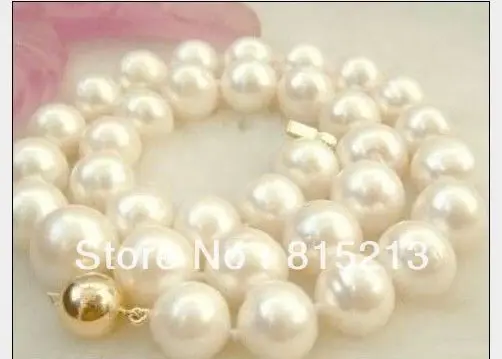 N1562 NOBLEST AAA SOUTH SEA 12-13MM WHITE PEARL NECKLACE 18" N Discount NEW
N1562 NOBLEST AAA SOUTH SEA 12-13MM WHITE PEARL NECKLACE 18" N Discount NEW