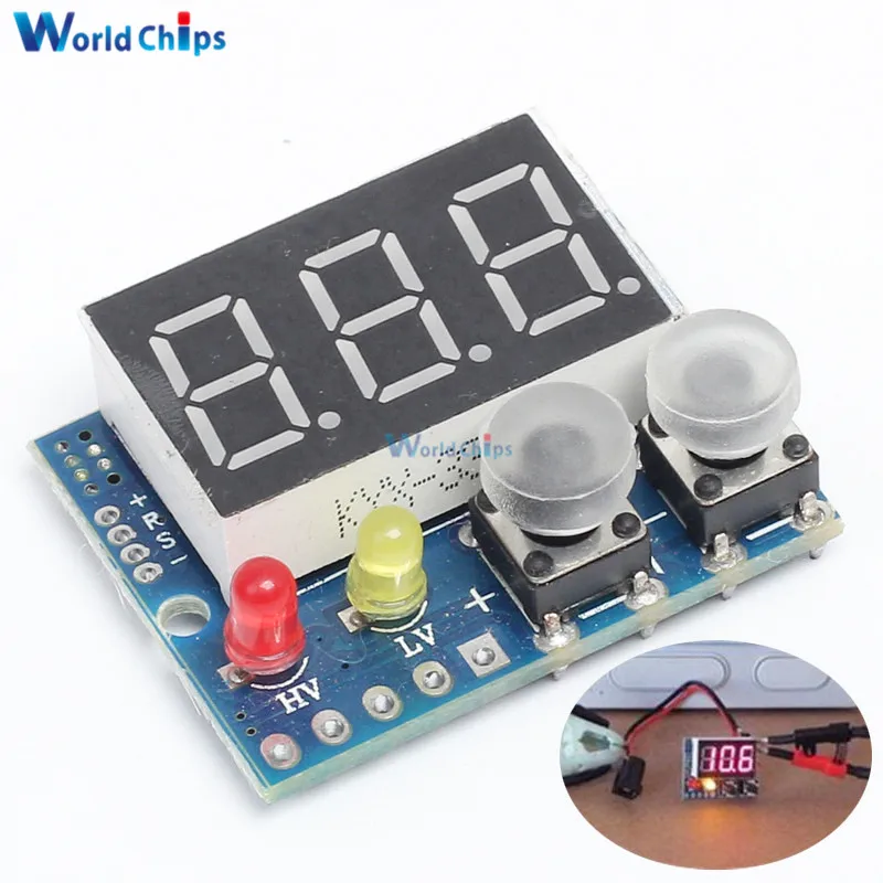 diymore DC 0-99.9V Green LED Panel Digital Voltmeter With Alarm Indicator Voltage Display Meter Module Board
diymore DC 0-99.9V Green LED Panel Digital Voltmeter With Alarm Indicator Voltage Display Meter Module Board