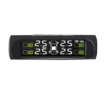 ENKLOV Solar Power TPMS, Wireless Tire Pressure Monitoring System with 4 DIY External Cap Sensors (0-6.8Bar/0-99Psi), Real-tim
ENKLOV Solar Power TPMS, Wireless Tire Pressure Monitoring System with 4 DIY External Cap Sensors (0-6.8Bar/0-99Psi), Real-tim