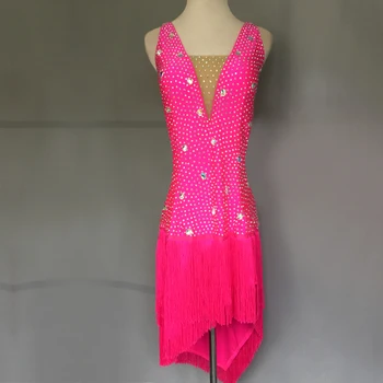 Customized New Latin Dance Competition Dress Adult Children Latin Dance Performance Dress Children Latin Dance Performance Dress
Customized New Latin Dance Competition Dress Adult Children Latin Dance Performance Dress Children Latin Dance Performance Dress