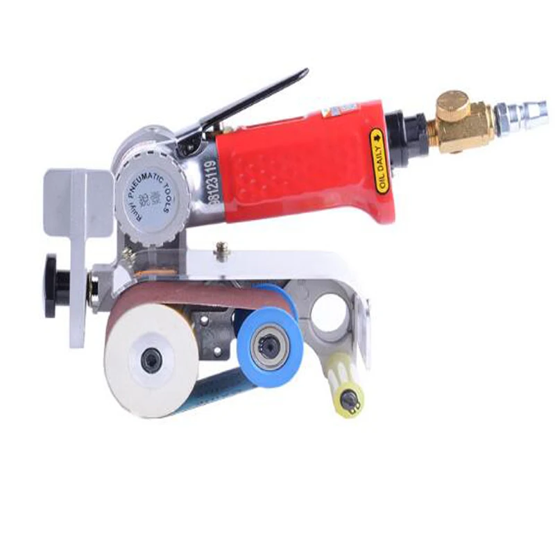 YUNLINLI Pneumatic Tank Machine Belt Grinder Adjustable Air Grinder Small Sandpaper Sanding Machine R-6026
YUNLINLI Pneumatic Tank Machine Belt Grinder Adjustable Air Grinder Small Sandpaper Sanding Machine R-6026