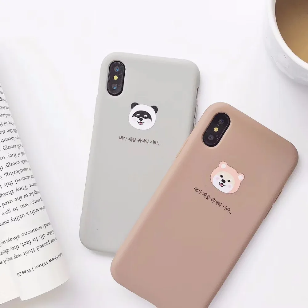 Cute South Korea Inu phone Cases for iphone X XR XS XS Max dog Soft TPU case For iphone 6 6 s 7 8 plus protective back cover
Cute South Korea Inu phone Cases for iphone X XR XS XS Max dog Soft TPU case For iphone 6 6 s 7 8 plus protective back cover