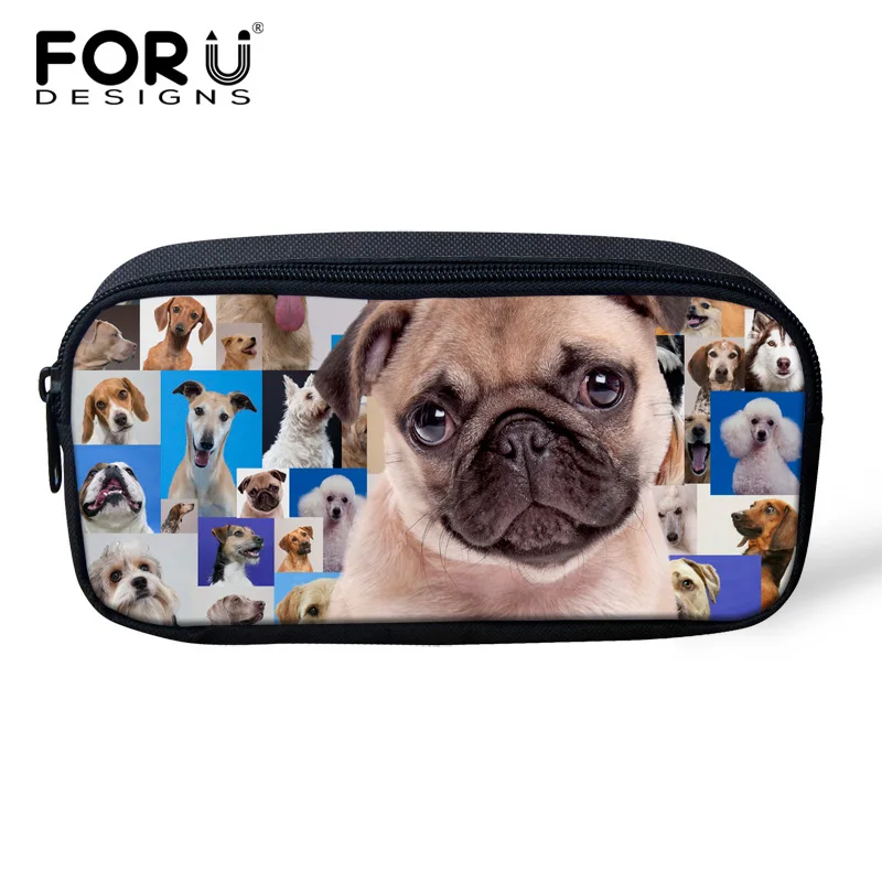 FORUDESIGNS Cute 3D Pug Dog Animal Women Cosmetic Cases Children Pencil Case Pen Box Holder For Student Women Cosmetic Case Girl
FORUDESIGNS Cute 3D Pug Dog Animal Women Cosmetic Cases Children Pencil Case Pen Box Holder For Student Women Cosmetic Case Girl