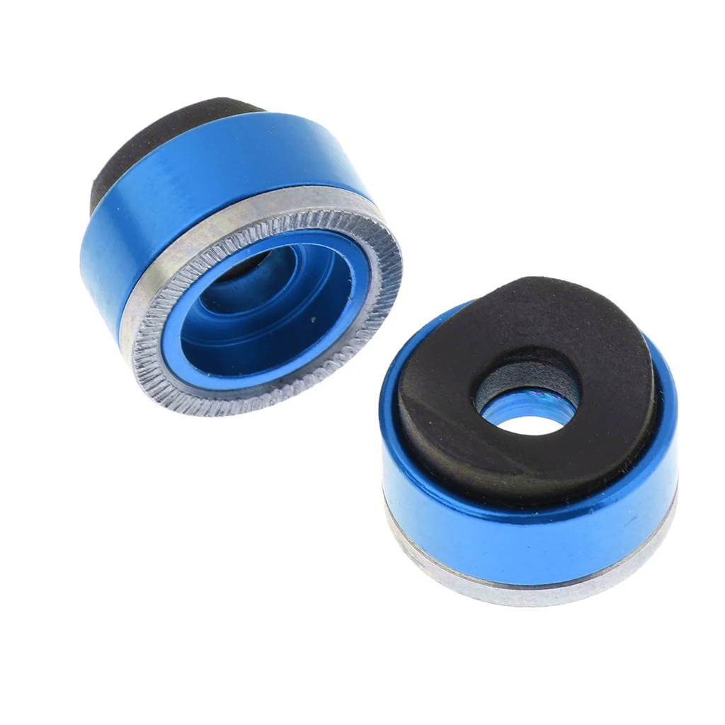 2 Pieces Durable Wheel Hub Sliders Front and Rear Skewers Quick Release Clip Bolt Lever Replacement Slider for Road MTB Bicycle