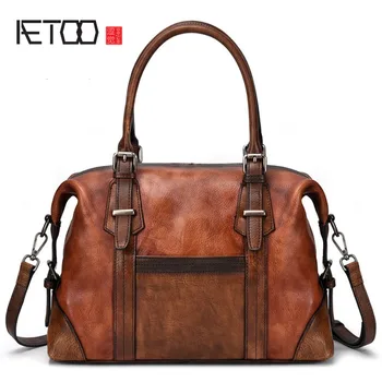 AETOO Leather retro women's postman Baotou layer cowhide handheld single shoulder oblique cross bag casual woman bag
AETOO Leather retro women's postman Baotou layer cowhide handheld single shoulder oblique cross bag casual woman bag