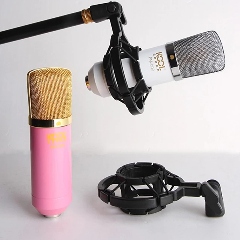 Universal Microphone Shock Holder Mount Mic Stand For Recording Condenser Microphones Holders Bracket
Universal Microphone Shock Holder Mount Mic Stand For Recording Condenser Microphones Holders Bracket