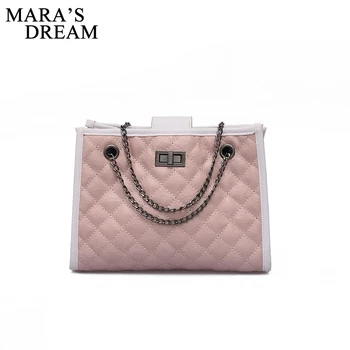 Mara's Dream Luxury Women's PU Handbags Plaid Crossbody Bag for Women 2018 New Solid Color Flap Chain Bags Famous Shoulder Bag
Mara's Dream Luxury Women's PU Handbags Plaid Crossbody Bag for Women 2018 New Solid Color Flap Chain Bags Famous Shoulder Bag