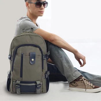 Men Retro Leisure Canvas Travel Backpack Teenager Boy School Leisure Shoulder Women Bag Outdoor Camping Strap Zipper Casual Bag
Men Retro Leisure Canvas Travel Backpack Teenager Boy School Leisure Shoulder Women Bag Outdoor Camping Strap Zipper Casual Bag