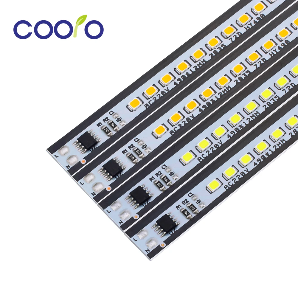 COOLO 10 шт./лот AC220V светодиодные панели 49 см высокой яркости 2835 72 светодиодов/pc светодиодные жесткие полосы белый теплый белый
COOLO 10 шт./лот AC220V светодиодные панели 49 см высокой яркости 2835 72 светодиодов/pc светодиодные жесткие полосы белый теплый белый