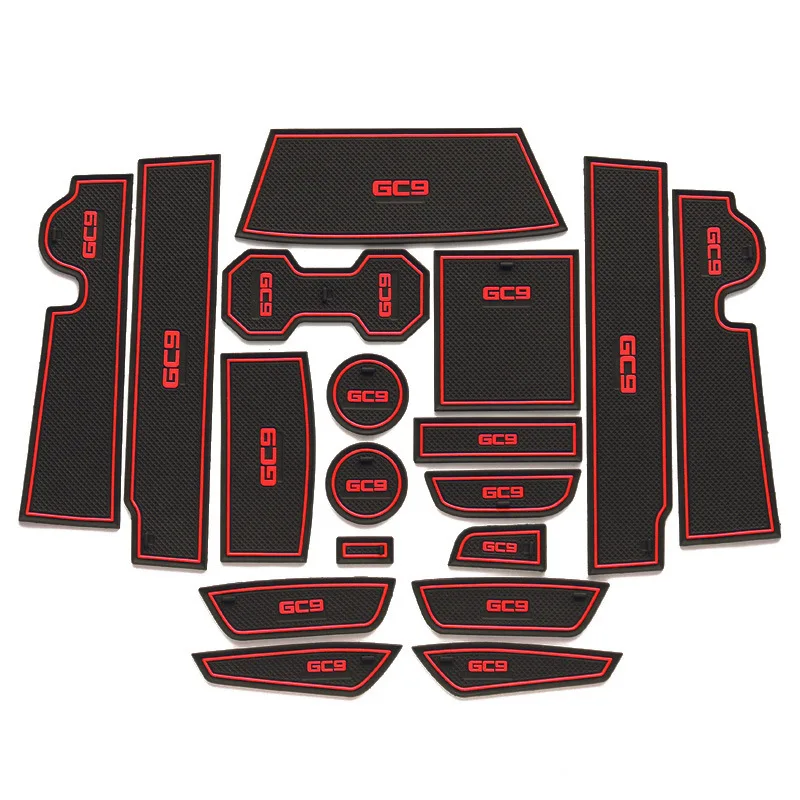18Pcs Lot Car Interior Upholstery For Geely EmgrandGT GC9 Rubber Mat Car Accessories Non-Slip Mat Auto Accessories Interior
18Pcs Lot Car Interior Upholstery For Geely EmgrandGT GC9 Rubber Mat Car Accessories Non-Slip Mat Auto Accessories Interior