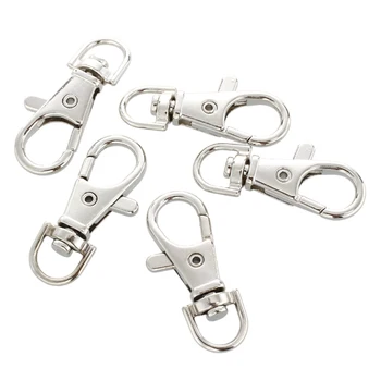 Durable Metal Carabiner Clip Style Spring Key Chain Keyring Swivel Lobster Clasp Clips Key Hooks for Hanging Wholesales
Durable Metal Carabiner Clip Style Spring Key Chain Keyring Swivel Lobster Clasp Clips Key Hooks for Hanging Wholesales