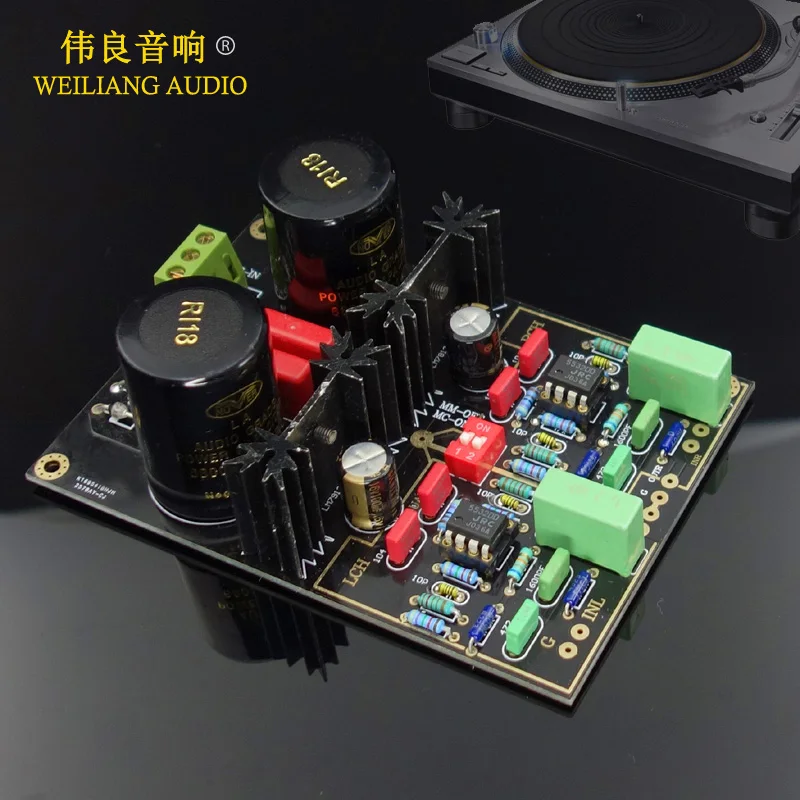 MM MC Phono Turntable Pre-amplifier Preamp Based On Dual Phono Preamplifier,MM/MC Switchable,Upgradable OPAMP
MM MC Phono Turntable Pre-amplifier Preamp Based On Dual Phono Preamplifier,MM/MC Switchable,Upgradable OPAMP