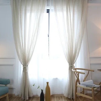 Modern Coffee Sheer Curtains Linen Voile Tulle for Living Room Decoration Bedroom Balcony Solid Color Curtain Blind Drapes
Modern Coffee Sheer Curtains Linen Voile Tulle for Living Room Decoration Bedroom Balcony Solid Color Curtain Blind Drapes