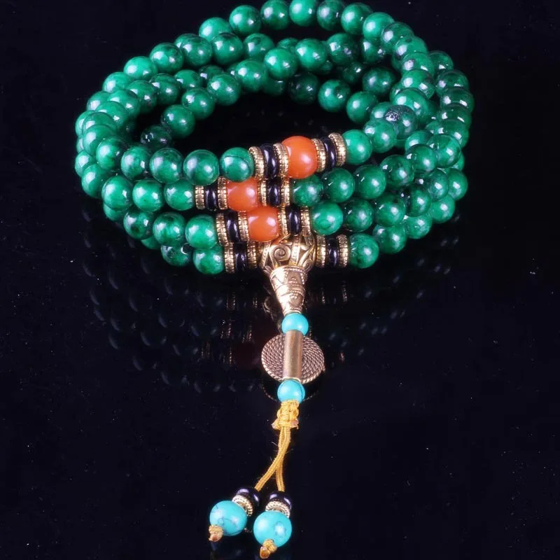 Sennier 8mm 108 natural stone beads bracelet Tibetan Buddha prayer japa strand bracelets women stone necklace free shipping
Sennier 8mm 108 natural stone beads bracelet Tibetan Buddha prayer japa strand bracelets women stone necklace free shipping