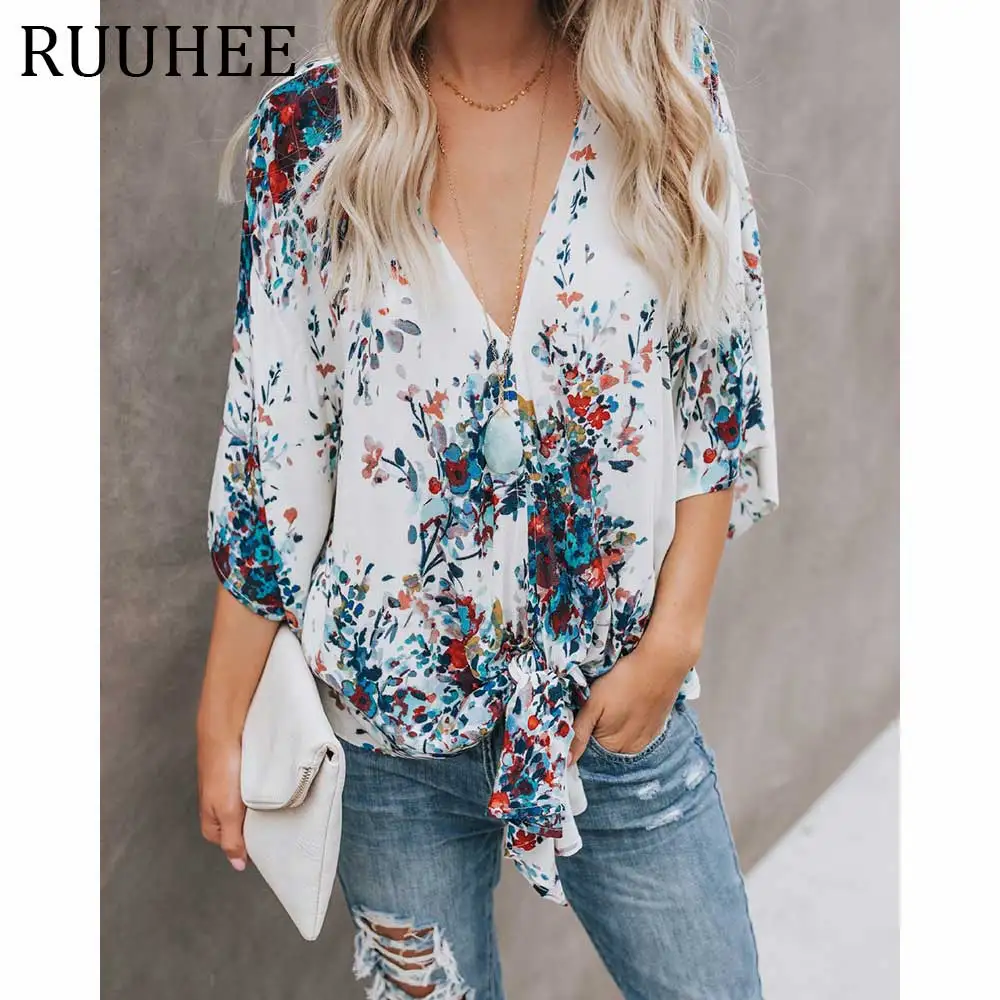 

fashion 2019 v neck long sleeve blouse camicia donna chemise femme manche longue summer blouse blouse camisas mujer chemisier