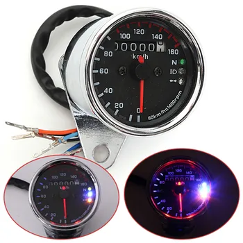 IZTOSS Universal Multi-function 12V Motorcycle LED Dual Odometer Test Miles Speedometer Gauge
IZTOSS Universal Multi-function 12V Motorcycle LED Dual Odometer Test Miles Speedometer Gauge